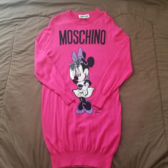 moschino minnie mouse dress